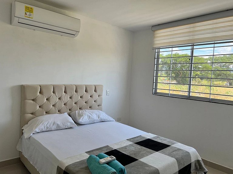 Apto 2 quartos e 3 banheiros perto da U. Andina, Valledupar