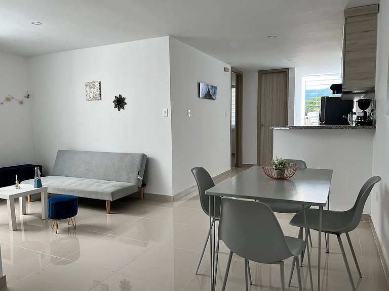 Apto 2 hab. y 3 baños junto a la U. Andina, Valledupar
