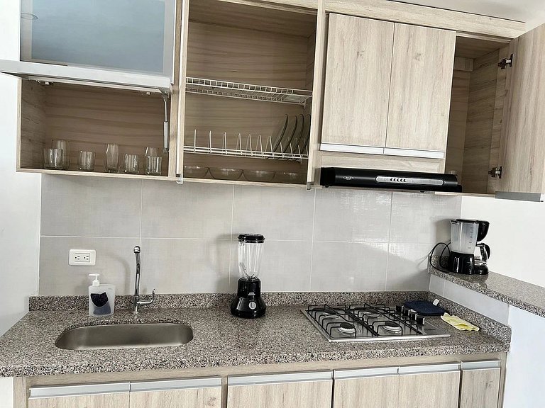 2BR, 3-bath apartment by Universidad Andina, Valledupar