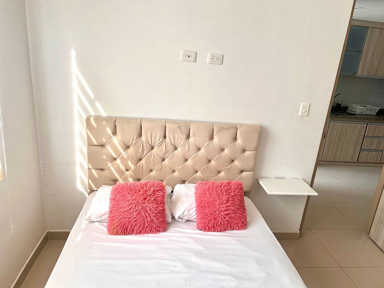 Apto 2 hab. y 3 baños junto a la U. Andina, Valledupar