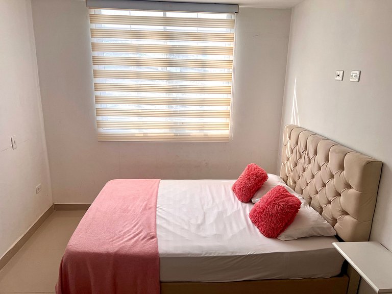 2BR, 3-bath apartment by Universidad Andina, Valledupar