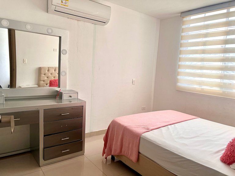 Appart 2 ch. et 3 SDB près de l'U. Andina, Valledupar