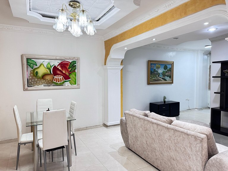 Apartamento acogedor cerca del Parque Garupal