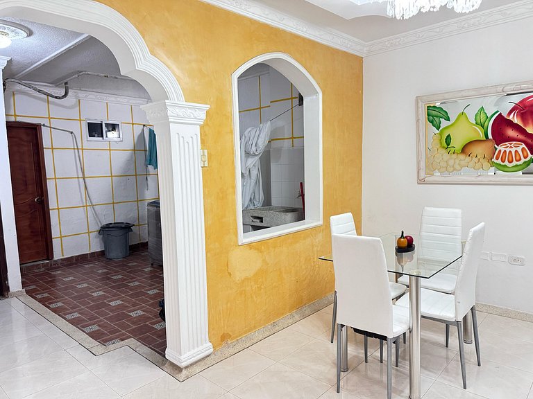 Apartamento acogedor cerca del Parque Garupal