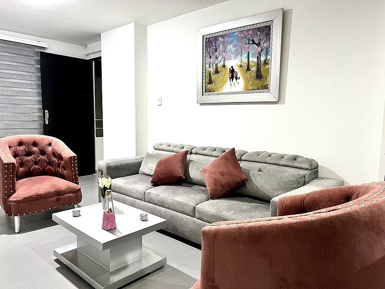 Modern apt North near Guatapurí River