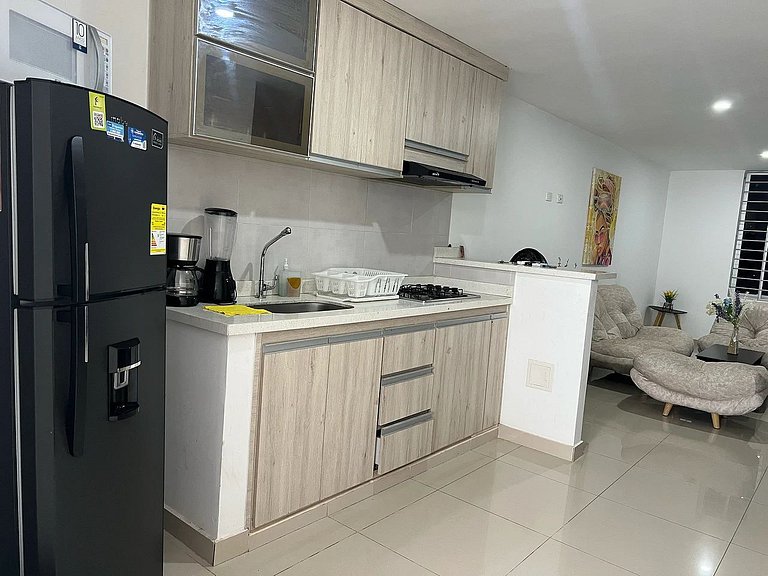 Apto mobiliado ao lado da U. Andina, Valledupar | DIGS