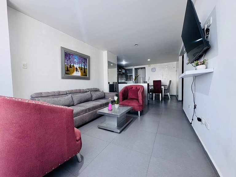Apartamento turístico e executivo em Valledupar norte