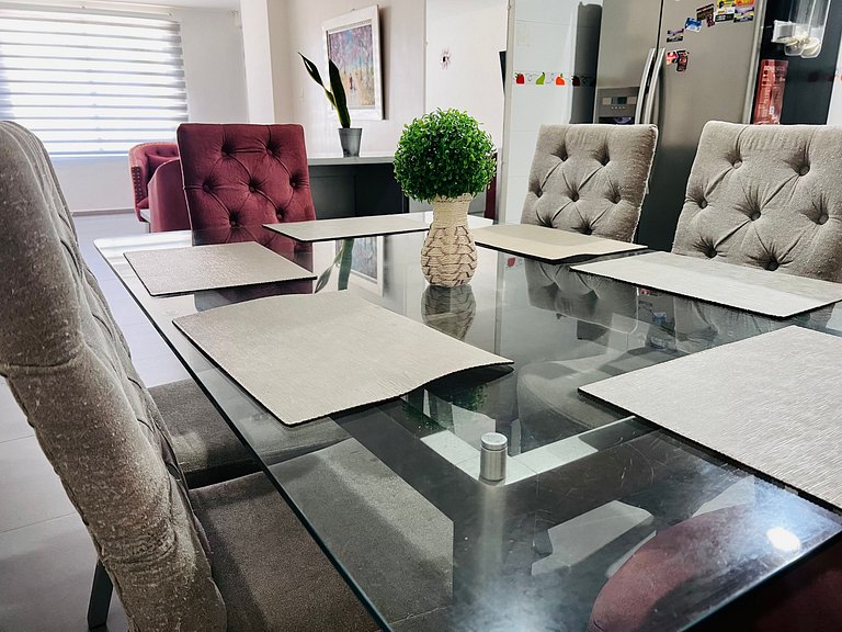 Appartement touristique et pro au nord de Valledupar