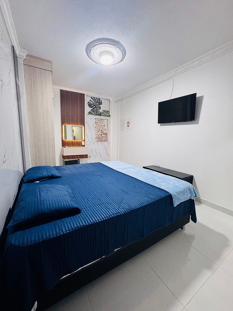 Chambre privée avec SDB et lit king, Valledupar | DIGS