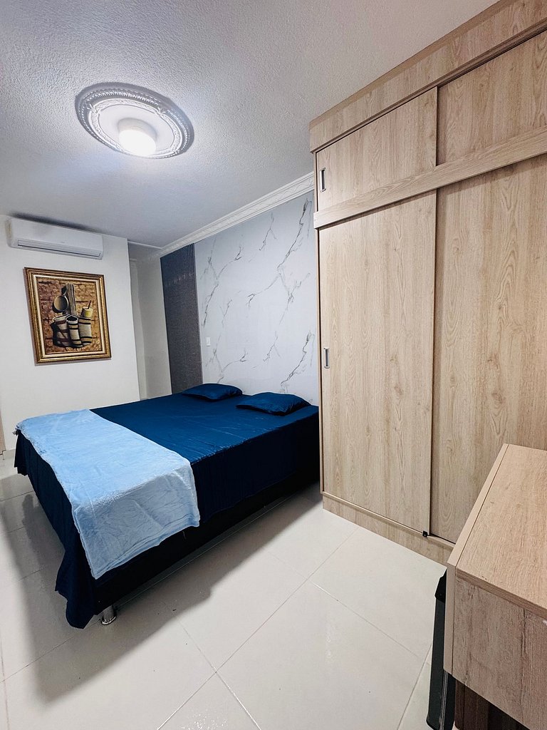 Habitación privada con baño y cama king, Valledupar | DIGS