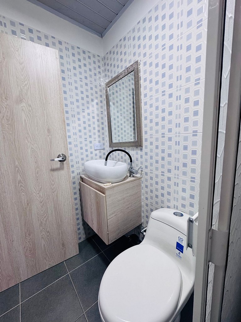 Private room with bathroom and king bed, Valledupar | DIGS
