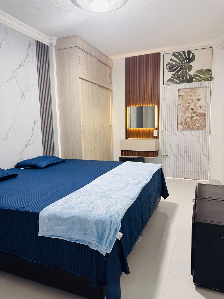 Chambre privée avec SDB et lit king, Valledupar | DIGS