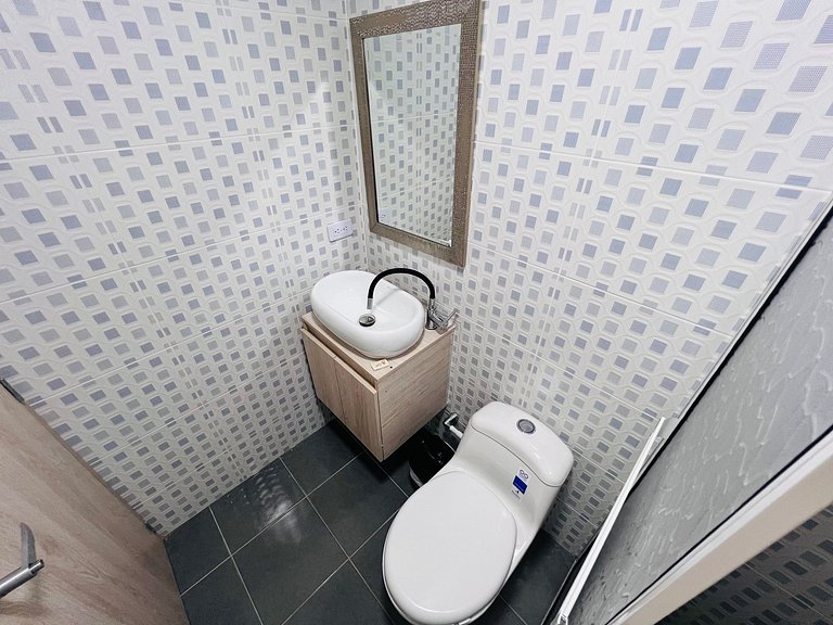 Quarto privativo com banheiro e cama king, Valledupar