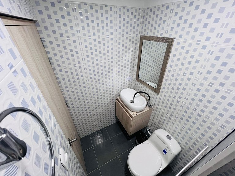 Private room with bathroom and king bed, Valledupar | DIGS